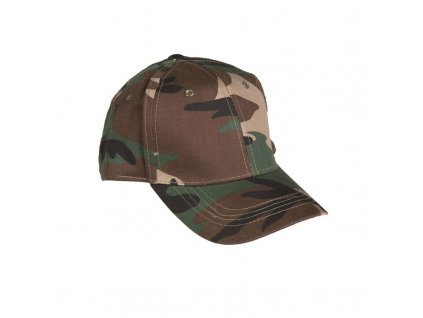 Čepice MIL-TEC US Baseball dětská Woodland