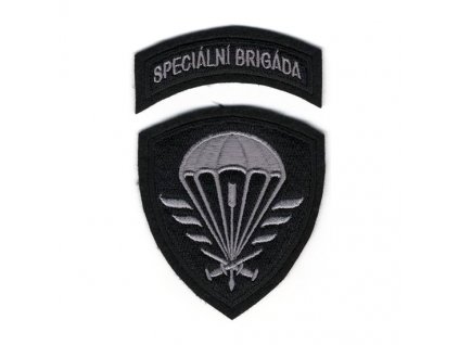 Nášivka Navys AČR Speciální brigáda Černá