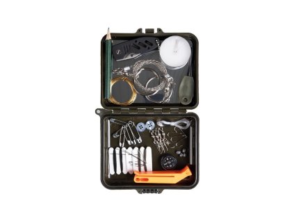 survival kit box plast mil tec