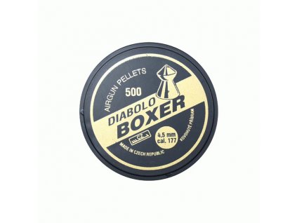 Diabolky Kovohutě Příbram BOXER 500, 4,5mm (.177)