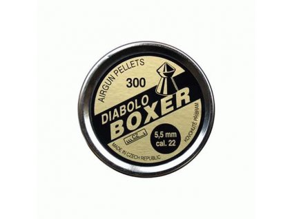 Diabolky Kovohutě Příbram BOXER 300, 5,5mm (.177)