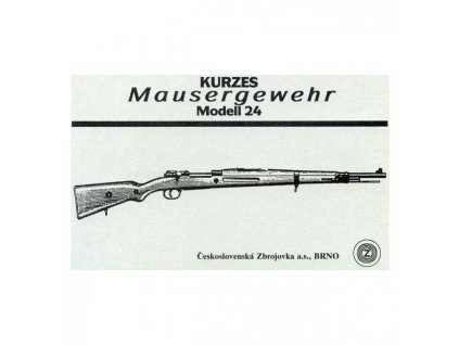 Manuál Krátká puška Mauser M24 - reprint