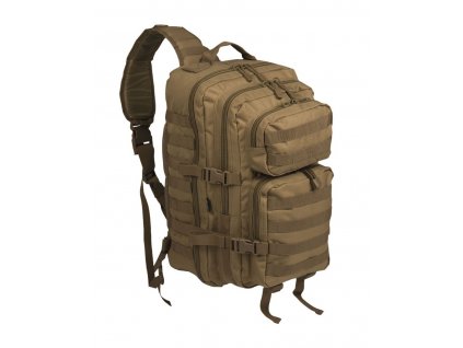 batoh us assault pack large jednopopruhovy coyote