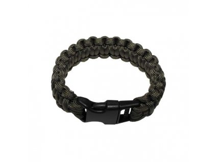 Náramek Max-Fuchs Paracord 23 mm (plast. spona) Olive