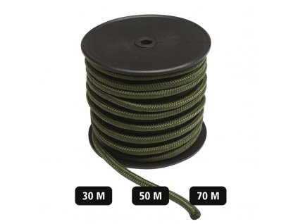 Šňůra MIL-TEC Commando 5mm Olive - role 70m