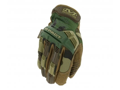 Rukavice Mechanix Wear M Pact Woodland Camo 1