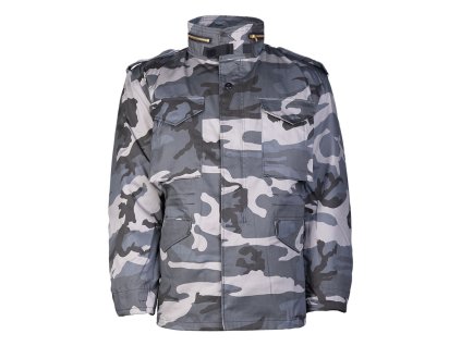Kabát MIL-TEC US M65 s tepelnou vložkou Dark Camo