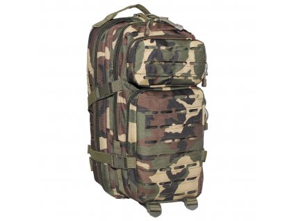 Batoh Max-Fuchs US Assault I "LASER" 30l Woodland camo