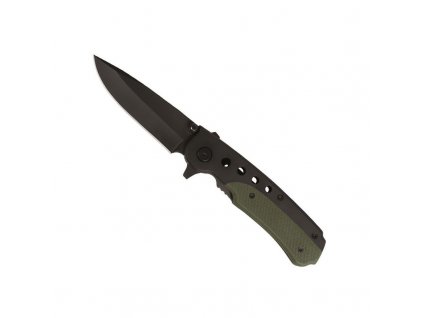 Nůž zavírací MIL-TEC s klipem Black/Olive