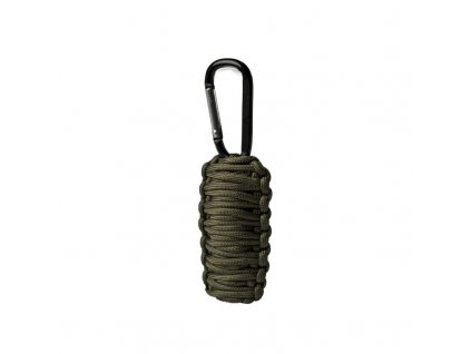 Paracord Survival Kit Olive - malý