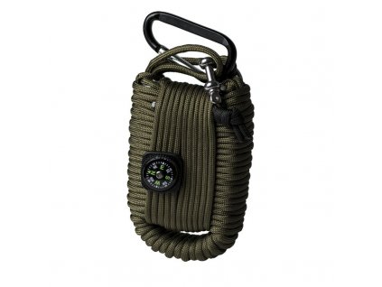 Paracord Survival Kit Olive - velký