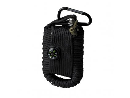 Paracord Survival Kit Černý - velký