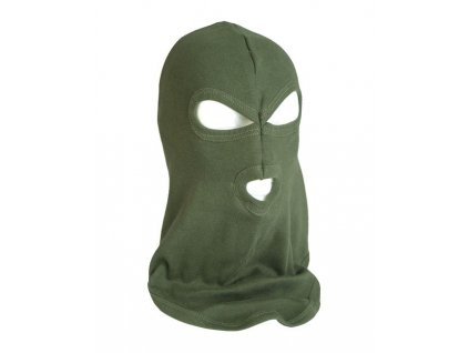 Kukla MIL-TEC Balaclava tříotvorová Olive
