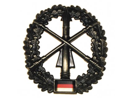 Odznak Max-Fuchs na baret BW "Heeresflugabwehr"