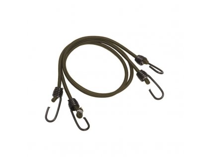 Šňůra elastická s háčky "Gumicuk" Olive - 1 pár