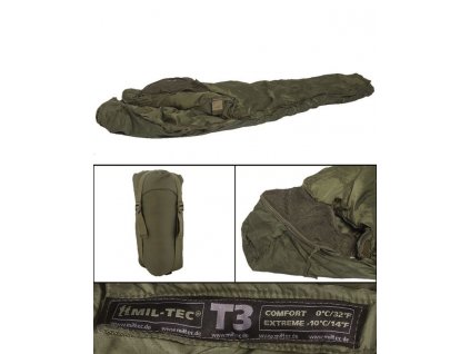 Spací pytel MIL-TEC Tactical 3 Olive