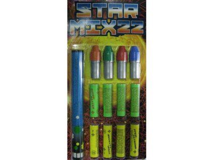 Pyro světlice ABA Star Mix set 22 ks