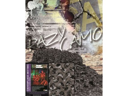Maskovací síť MIL-TEC CRAZY CAMO 240 x 600 cm Night