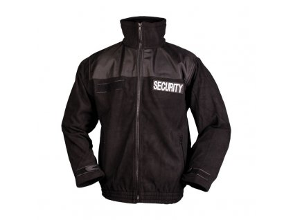 Bunda MIL-TEC FLEECE Security Černá