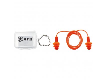 Špunty do uší Max-Fuchs Orange s pouzdrem