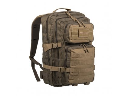 Batoh MIL-TEC US Assault 36l Green/Coyote