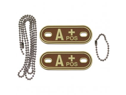 Identifikační set Max-Fuchs krevní skupina A+ Coyote