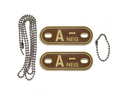 Identifikační set Max-Fuchs krevní skupina A- Coyote