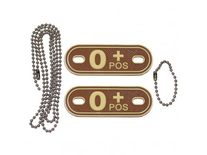 Identifikační set Max-Fuchs krevní skupina 0+ Coyote