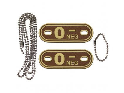 Identifikační set Max-Fuchs krevní skupina 0- Coyote