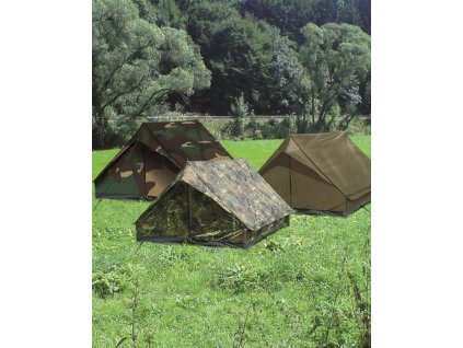 Stan MIL-TEC "MINI PACK STANDARD" pro 2 osoby Woodland 205 x 145 x 100 cm