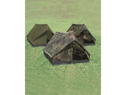 Stan MIL-TEC "MINI PACK SUPER" pro 2 osoby Flecktarn 205 x 145 x 100 cm