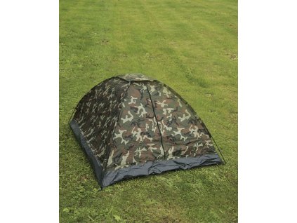 Stan MIL-TEC "IGLU STANDARD" pro 3 osoby Woodland 210 x 210 x 130 cm