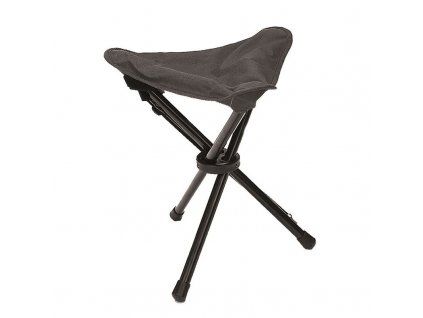 Skládací stolička MIL-TEC - trojnožka Black