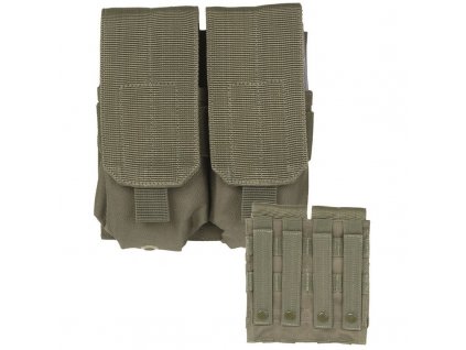 Sumka MIL-TEC dvojitá MOLLE M4/M16 Olive