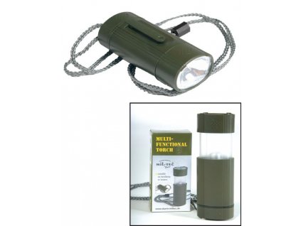 Svítilna MIL-TEC multifunkční Olive