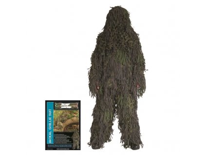 Maskovací oblek Camosystems Ghillie Jackal Woodland