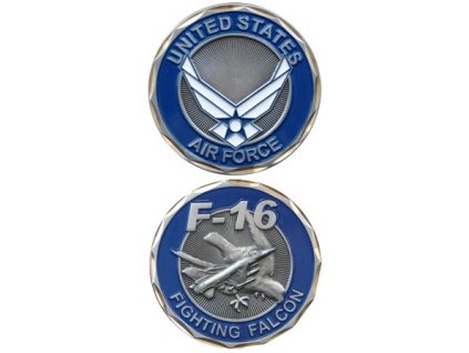 Pamětní mince E.C. Air Force F-16