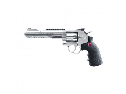 airsoft revolver ruger superhawk black 6 palcu nikl