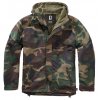 vetrovka woodland brandit windbreaker frontzip