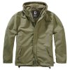 vetrovka olive brandit windbreaker frontzip