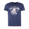 Tričko MIL-TEC krátký rukáv Top Gun "Aviator" Navy