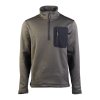 Mikina MIL-TEC THERMO-FLEECE ¾ zip Olive