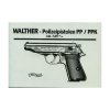 Manuál Policejní pistole Walther PP a PPK, ráže 7,65mm  - reprint