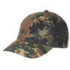 Čepice Max-Fuchs US Baseball dětská Flecktarn