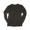 Tricko dlouhy rukav Single Jersey Black