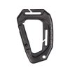 Karabina MIL-TEC Tactical MOLLE Black 9,3 cm - set 2ks