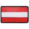 Nášivka Max-Fuchs 3D vlajka Rakousko barevná Velcro 8 x 5 cm