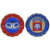 Pamětní mince E.C. 82nd Airborne Division