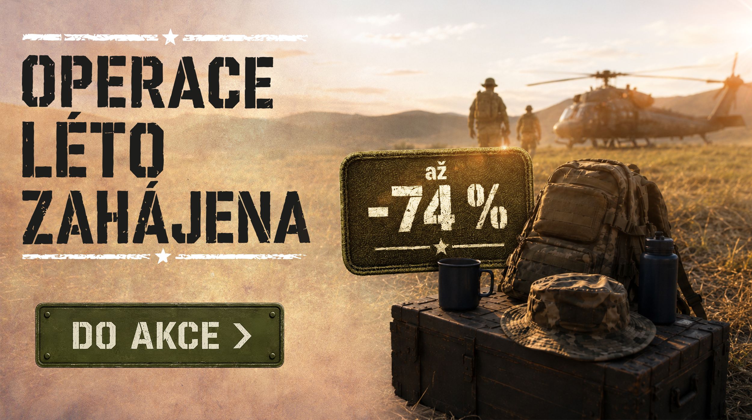 Operace léto zahájena