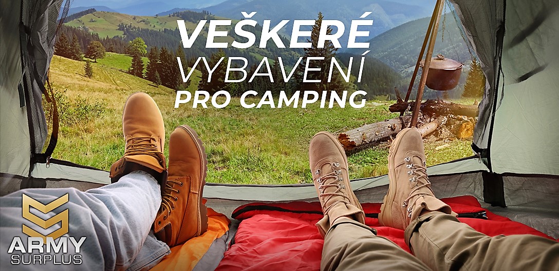 vybavení pro camping